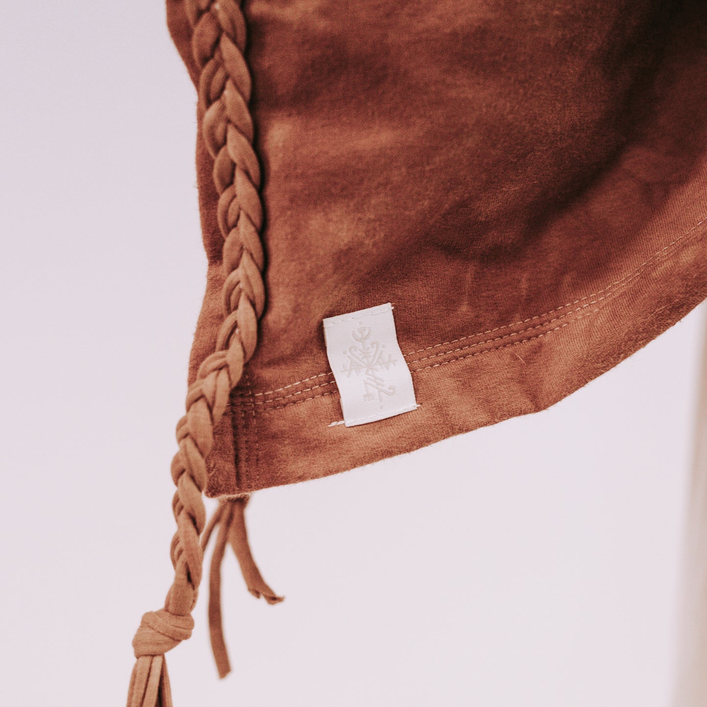 Wanderer Crop Poncho - autumn glow