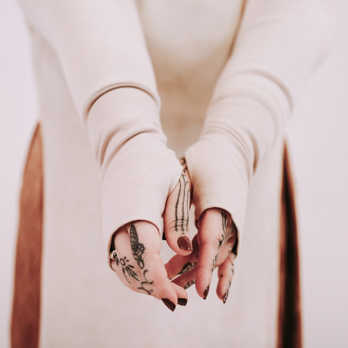 Rán Winter tunic - mystic cream