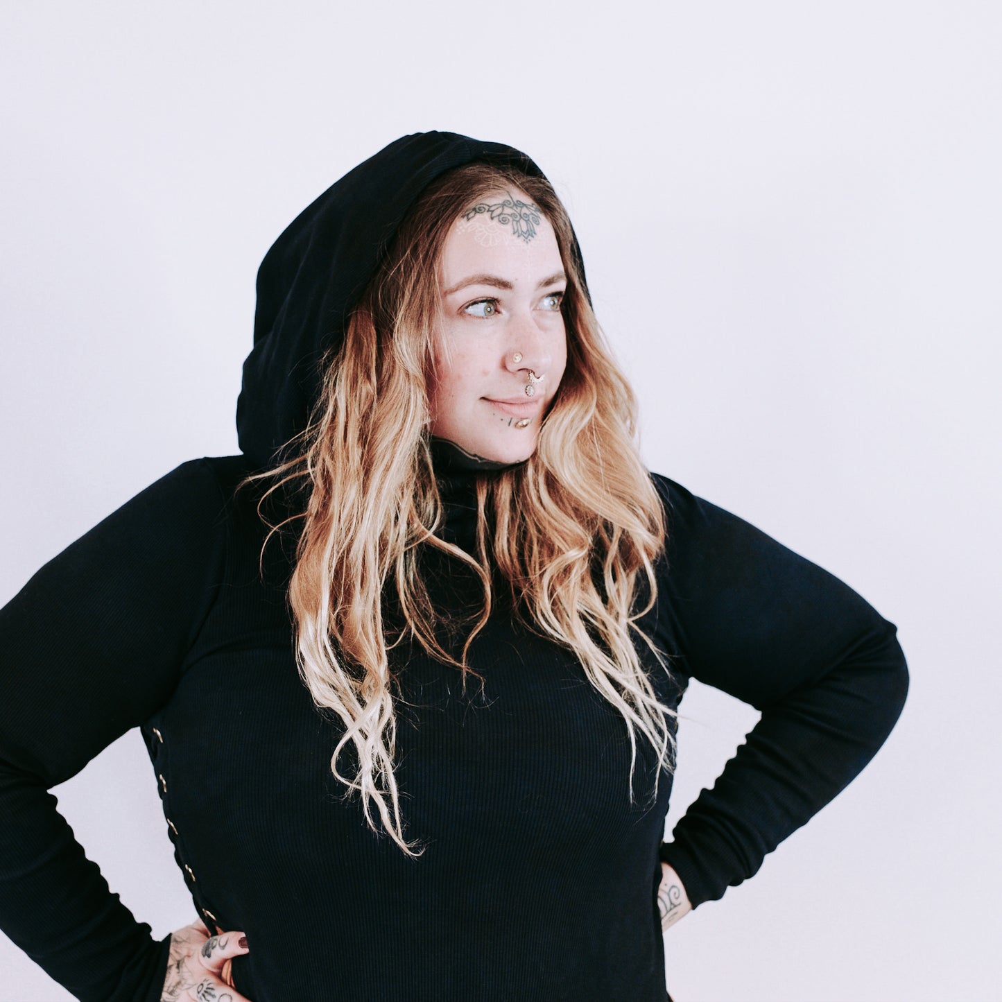 Rán Winter tunic - mystic river