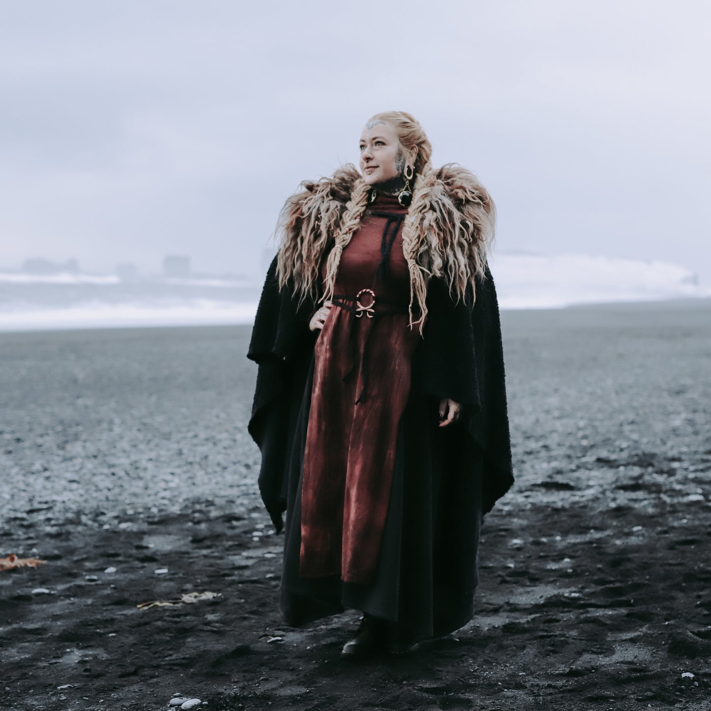 Rán Winter tunic - mystic river