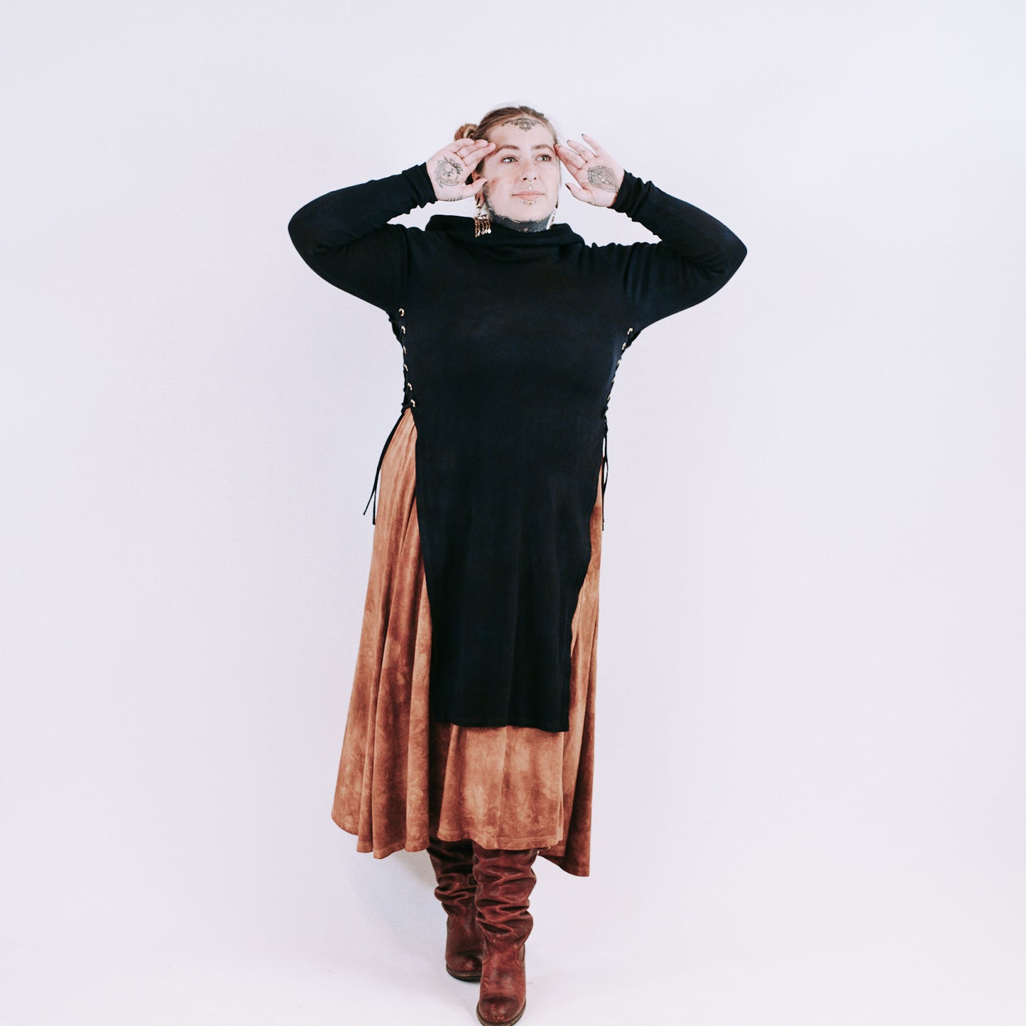 Rán Winter tunic - mystic river