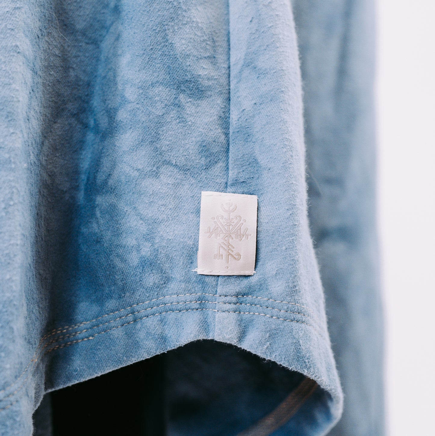 Birka Long Tunic - faded denim