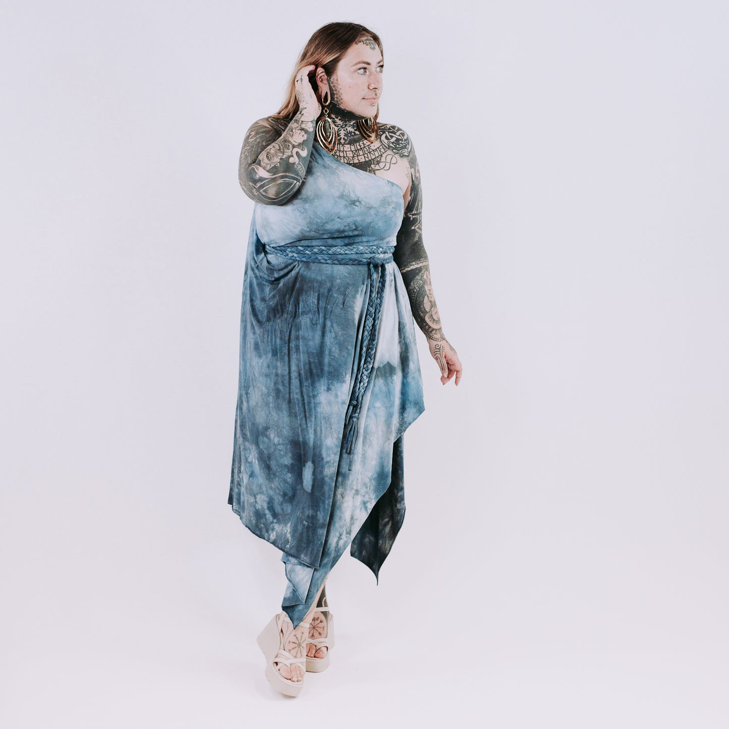 OOAK Thalassa dress - ocean