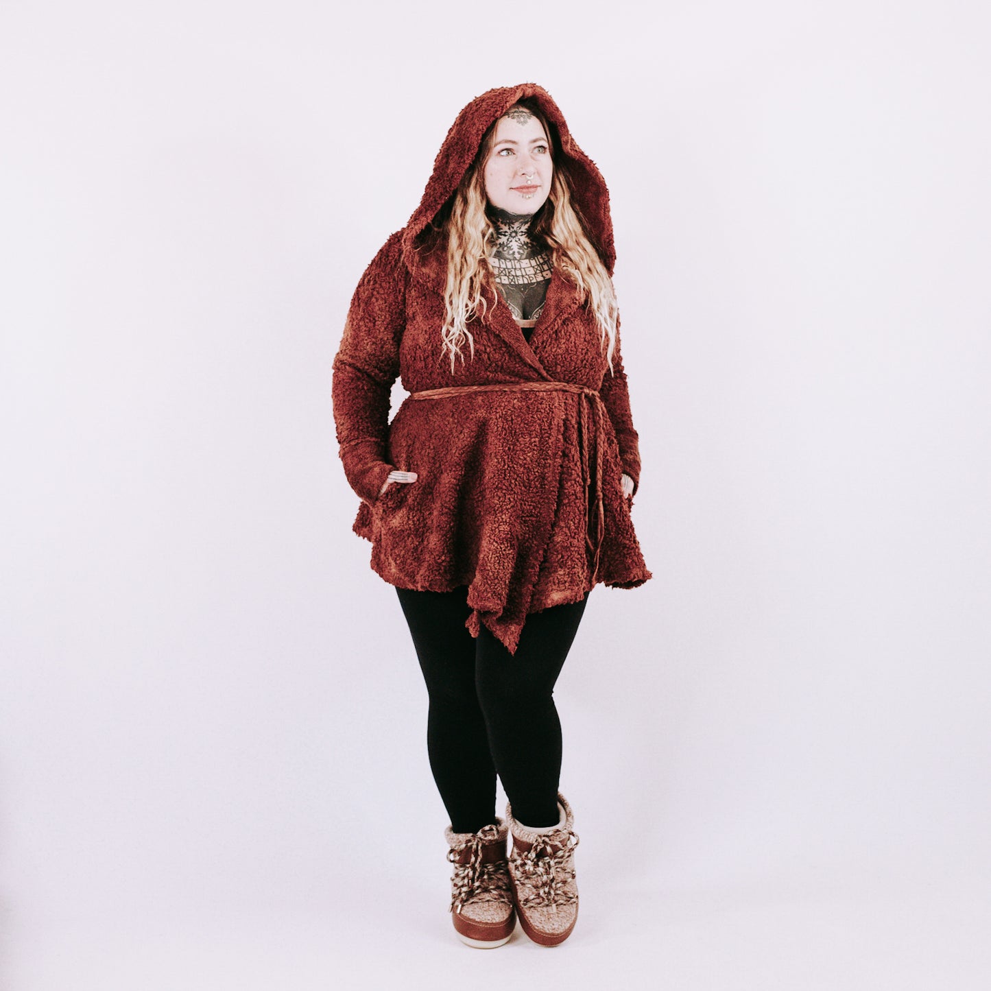 Algiz Cardigan - fox fire