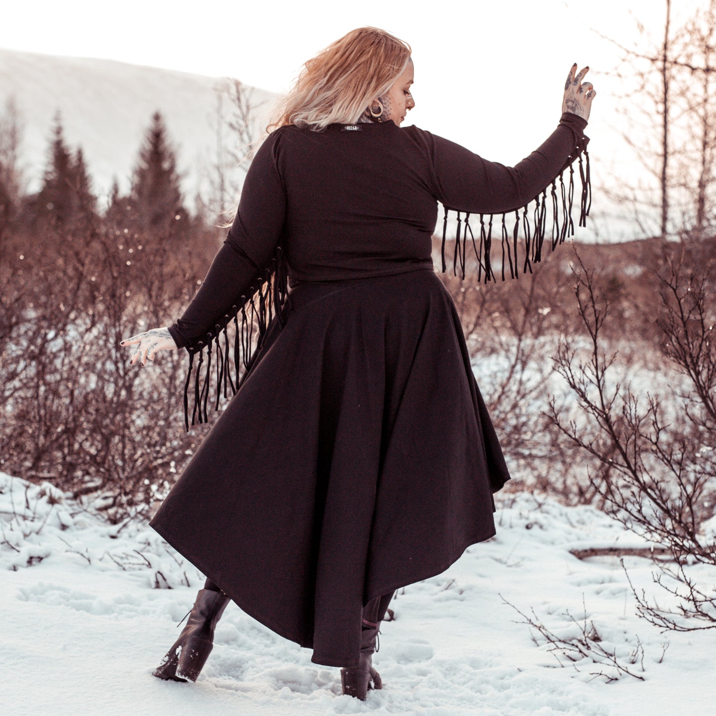 Laguz High-Low Skirt - myrkur