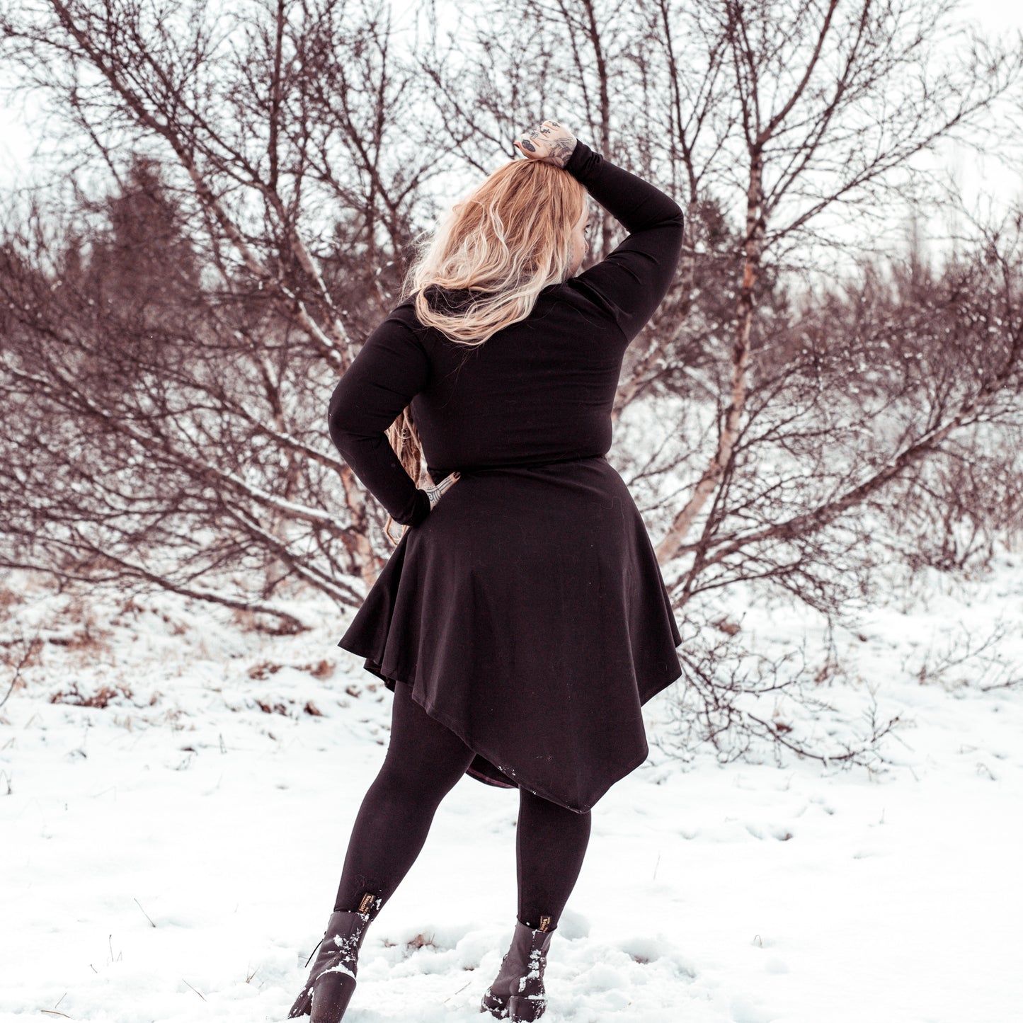 Longsleeve Flora Dress -myrkur