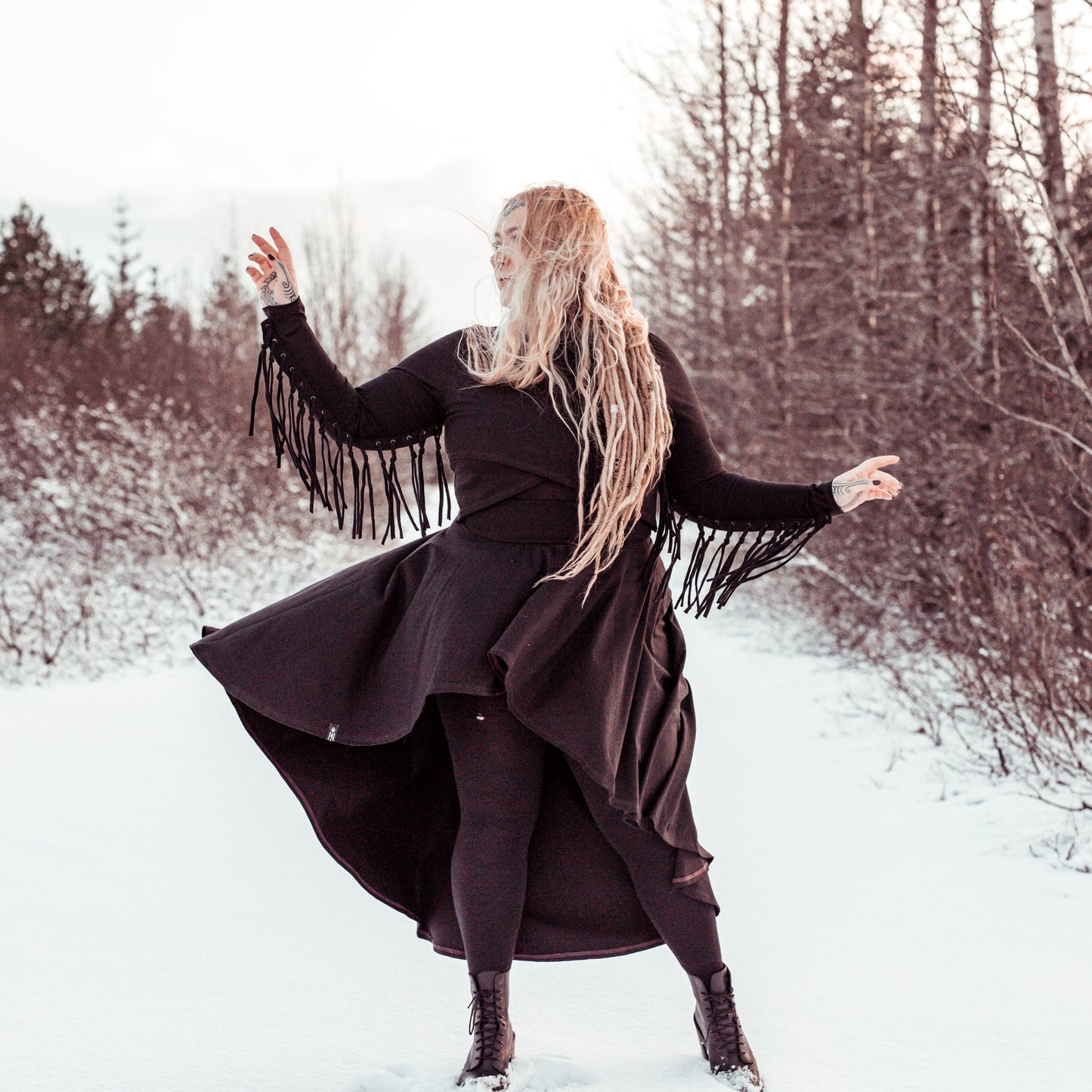 Laguz High-Low Skirt - myrkur